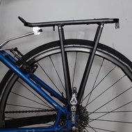 [szluzhen3gv] Rear Bicycle Bike Rack Cargo Carrier Rack Cycle Bicycle Pannier Rack for Black Bag Hol