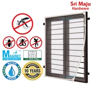 MAJU MNS-SE9 DIY Mosquito Net For Iron Grill Frame Window Screen Mesh Insect Jaring Nyamuk Tingkap (