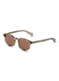 A. SOCIETY ACETATE SQUARE SUNGLASSES