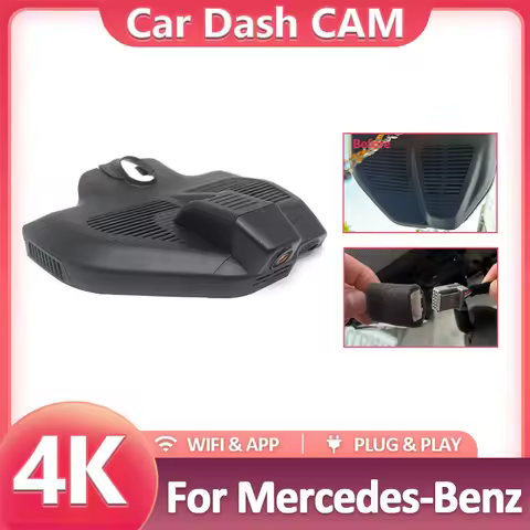 Dash Cam For Mercedes-Benz EQC400 For MB EQC 400 4matic 2019-2022 Car DVR Dashcam Video Recorder 4K,