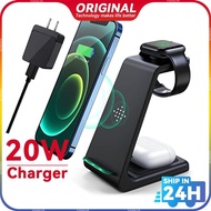 Charger 15W charging station 3 in 1 fast charging holder Phone 15/14/13/12/11 Pro Max/X/Xs Max/8/8 P