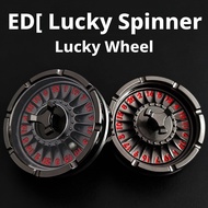 EDC Metal Lucky Roulette Palm Dice Desktop Decision Roulette Linkage Fidget Spinner Decompression To