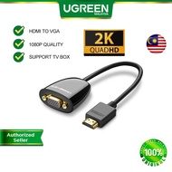 UGREEN HDMI To VGA Adapter Support 1920 1080P Compatible Laptop Projector