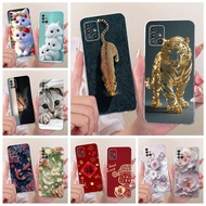 For Samsung Galaxy A51 5G Case SM-A516B Cool Animals Painted Cover Soft Silicone Shell For Samsung A