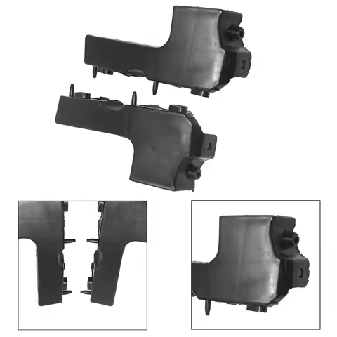 1 Pair Front Bumper Bracket Support Holder Guide Retainer Left+Right 8E0807284E 8E0807283E for Audi 