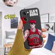 เคส OPPO A95 A55 A57 A15 A54 A5S A3S A76 A96 A16 A7 A5 A9 A31 A53 A33 2020 A12 A1K A77 A54S A77S Reno 7 9 8 6 4 5F 4F  5 06 Lite A74 A15S A52 A11K A92 A35 A11 A93 A32 A72 A94 A53S F19 F21 F17 PRO A16S A12S A36 A11S A57S Slam Dunk กรณีโทรศัพท์มือถืออะนิเมะ