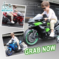 EZBIKE KIDS RIDE ON BIKE KAWASAKI NINJA H2R Electric Superbike Ride On Motor Bike For Kids Outdoor M