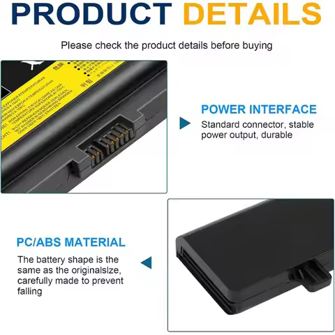4400mAH 10.8V L11S6F01 Laptop Battery for ThinkPad B580 E431 E435 E440 E445 E531 E535 45N1048 45N104