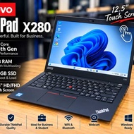 Lenovo ThinkPad X280 Laptop Intel Core i7 8th Gen 8GB RAM 256GB SSD 12.5" Touch Screen Windows 11