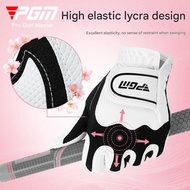 Women's Golf Gloves Anti-slip Friction Pad - PGM Golf Gloves For Women With Non-slip Palm (Type 1 gl