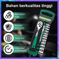 14Pcs 1/ 4 inch Drive Socket Wrench Set 4mm-14mm Easy to carry