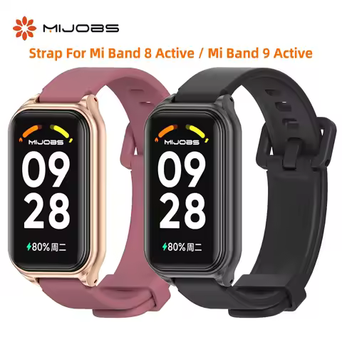 Strap For Xiaomi Smart Band 9 Active Bracelet for Mi Band 8 Active Correa Watchband Wrist Strap Mi B
