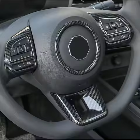 Car Styling Trim Interior Steering Wheel Decorative Sticker For MGZS MGHS MG ZS MG HS RX5 MG3 MG5 MG