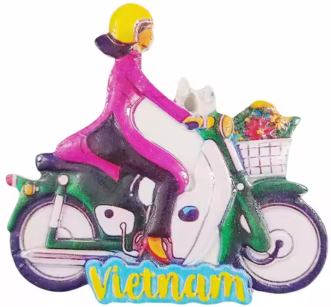 3D Vietnam Fridge Magnet Souvenir Gift Resin Refrigerator Magnetic Sticker Collection Home Decoratio