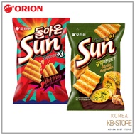 [Korean Snack] Orion Sun Chips Series 80g ,Hot Spicy / Garlic Baguette