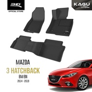3D KAGU Car Mat Mazda 3 Hatchback (2014 - 2019)