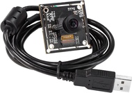 Arducam 100fps Mono Global Shutter USB Camera, 720P OV9281 UVC Webcam Module with Low Distortion M12