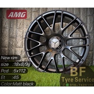 New rim 18x9jj 2pcs ET45
