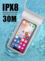 IPX8 Universal Waterproof Case For iPhone 12 11 13 Pro Max X XS 14 Huawei Xiaomi Samsung Case Water Proof Bag Mobile Phone Cover