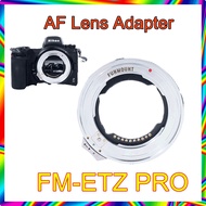 FUNMOUNT FM-ETZ PRO AF AutoFocus Lens Adapter Ring for Sony FE mount lens to Nikon Z Camera ZFC Z50 Z5 Z6 Z7 Z6II Z7II Z9