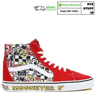 Vans x Mooneyes SK8 Hi Red Multicolour | ORIGINAL