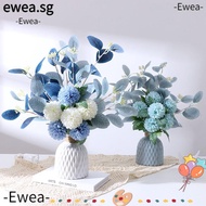 EWEA Artificial Flowers Living Room Party Hydrangea Bouquet Simulation Wedding Fake Flowers