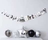 生日裝飾，另有仙女棒 直筒生日蠟燭 星願棒 prewedding 用品生日佈置 驚喜慶祝 ❤️氣球生日佈置  生日佈置 ❤️ happy birthday deco decorate 拉旗 ❤️