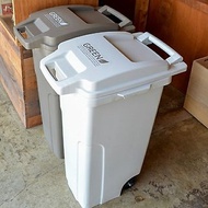 日本RISU GREEN戶外機能型連結式大容量垃圾桶 90L