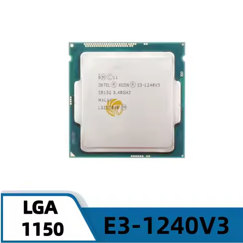 Intel Xeon E3-1240V3 3.4 GHz Quad-Core Eight-Thread CPU 8M 80W LGA 1150 E3 1240v3 E3 1240 V3