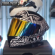 KYT FULL FACE SINGLE VISOR🇮🇩 TT-COURSE ESPARGARO W.TEST 2022