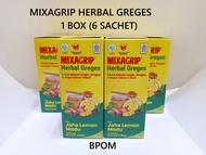 Mixagrip Herbal Greges 1 Box isi 6 sachet