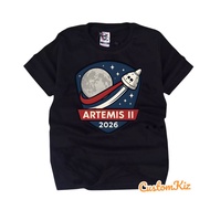 NASA CHILDREN'S CLOTHES, CHILDREN'S T-SHIRTS, ARTEMIS 2 SPACE OUTERNasa