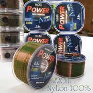 Stealth 3D fishing line 220m 3D fishing line 100% Nylon Super power