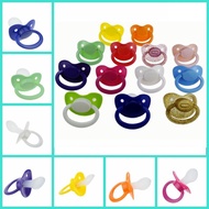 1Pc Solid Color Abdl pacifier Lovely Big Size Silicone Adult Pacifier