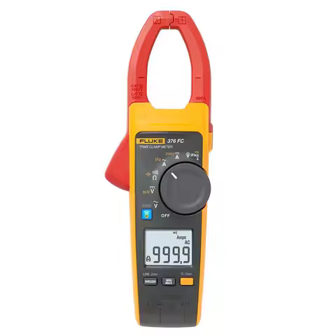 Fluke 376/376 FC True RMS Digital Clamp Meter AC/DC with Flexible Current Clamp Multimeter for Elect