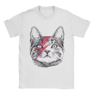 David Bowie Cetakan Poster Klasik T-shirt Lelaki Wanita Crewneck Kapas Fesyen Tee Baru Bersaiz Besar