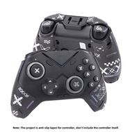 FINALORD Controller Grip Tape For Flydigi Vader 4 Pro / Vader 3 Pro Handle,Buttons Non-Slip,Black