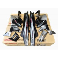 COVERSET HLY YAMAHA 125ZR HITAM SKALA