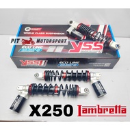 THAILAND YSS G Series Absorber Lambretta X250 Front & Rear Monoshock Mono Motor Part Suspension Abso