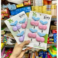 [Top Value] Bag of 10 YuLong Tempered Wall Hooks - Fruit Model 4c