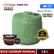 Yong Ma Rice Cooker Magic Com Manual 1.8 Liter - SMC7083 Hijau | SMC 7083