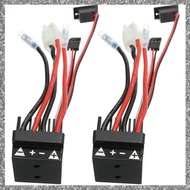 (GJFZ) 2X for 320A Brushed Brush Motor Speed Controller ESC F. 1/10 1/12 RC Truck Car Boat