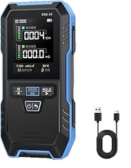 ERD-10 EMF Detector, 4 in 1 Handheld EMF Radiation Detector, Rechargeable EMF Reader Meter with Soun
