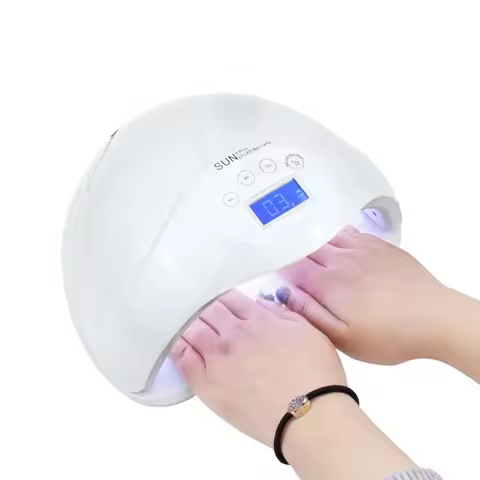 Sun5 Plus UV LED Professional LCD Nail Dryer For Gel Polish Manicure Machine Lamp Nails Curing Nail 