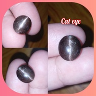 Natural gemstone cat eye gemstone ring