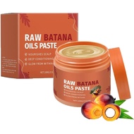 2025 Minyak Batana Untuk Rambut 100g Pes Minyak Batana Mentah untuk Menghidrat Rambut Membaiki Kerit