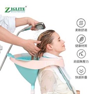 節亮 - 折疊免彎腰仰式洗頭盆丨老人孕婦月子護理盆丨床上洗髮神器（NAH）Folding anti bending and upward style hair wash basin 丨 Elderly