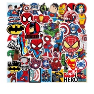 Z&M❀ Superhero Marvel DC Stickers ❀ 50Pcs/Set DC Waterproof Stickers Decal for Toys