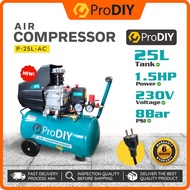 PRODIY / LADDERMAN Air Compressor 25 Liter Tank 1.5HP 8 Bar 158L/min 25L Kompresor Angin Compressor 