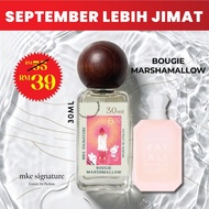 EXCLUSIVE EDITION BOUGIE MARSHMALLOW by MKE SIGNATURE Extrait de Parfum